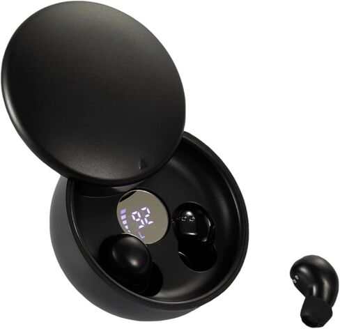 سماعات أذن Bluetooth غير المرئية المصغرة - سماعات أذن لاسلكية مريحة مع جودة صوت متميزة وربط تلقائي من خطوة واحدة in Saudi Arabia