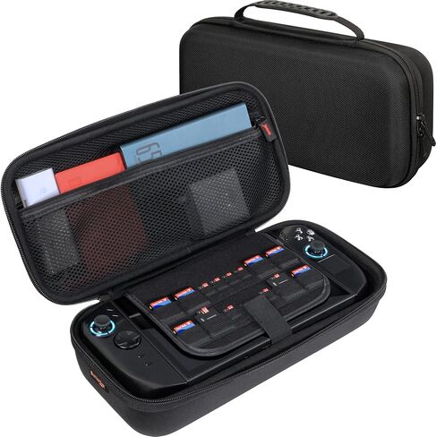 ButterFox Large Carrying Case For Lenovo Legion Go 2 Handheld, Fits Charger, Pocket for large 65W Battery Pack - Black in Saudi Arabia