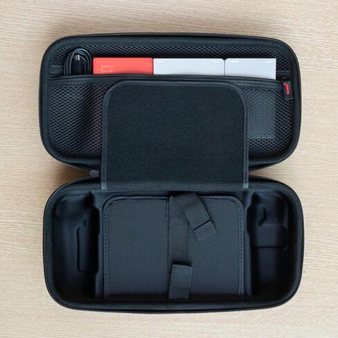 ButterFox Large Carrying Case For Lenovo Legion Go 2 Handheld, Fits Charger, Pocket for large 65W Battery Pack - Black in Saudi Arabia