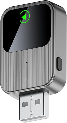 محول CarPlay اللاسلكي لهاتف iPhone - سلكي إلى CarPlay اللاسلكي، التوصيل والتشغيل، اتصال سريع ومستقر، USB صغير وزر إعادة الضبط، متوافق مع السيارات 2016+ (iOS فقط) in Kuwait