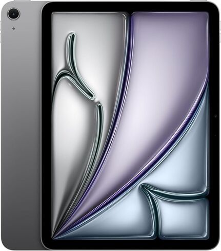 2025 Apple iPad Air with Apple M3 Chip (11-inch, Wi-Fi + Cellular, 256GB) - Space Gray (Renewed Premium) in Kuwait