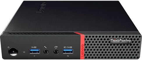 كمبيوتر لينوفو ثينك سنتر M700 تايني المكتبي، كمبيوتر ويندوز 11 برو، كور i7-6700T، ذاكرة الوصول العشوائي 8 جيجا، 256 جيجا اس اس دي، USB 3.0، منفذ عرض، واي فاي، BT، (متجدد) كمبيوتر صغير i7 المكتبي in Kuwait