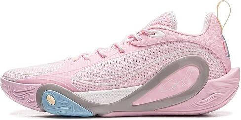 أحذية LI-NING Wade DLO للرجال لكرة السلة في الملعب خفيفة الوزن وعالية الارتداد ومضادة للانزلاق أحذية رياضية احترافية للتدريب والمنافسة الرياضية in Kuwait