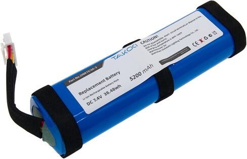 5200mAh/7.4V 2INR19/66-2, SUN-INTE-103 Replacement Battery for XTREME2BLKAM, XTREME2BLUAM, Xtreme 2 Li-ion in Kuwait