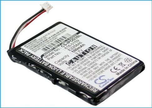 Replacement Battery for Applee 10GB M8976LL/A iPod 15GB M9460LL/A 20GB M9244LL/A 30GB M8948LL/A 3th Generation 40GB M9245LL/A 616-0159 E225846 (550mAh) in Saudi Arabia