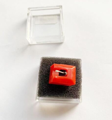 Cartridge Elliptical Diamond Replacement Needle Stylus For -AudioTechnica AT 93, AT 95, AT 3400 C, AT 3410, AT 3412, AT 3450, AT 3452, Fits Akai PC 83, PC 85 LP Vinyl Phonograph Turntable Accessories in Saudi Arabia