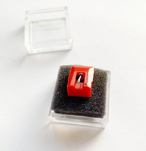 Cartridge Elliptical Diamond Replacement Needle Stylus For -AudioTechnica AT 93, AT 95, AT 3400 C, AT 3410, AT 3412, AT 3450, AT 3452, Fits Akai PC 83, PC 85 LP Vinyl Phonograph Turntable Accessories in Saudi Arabia
