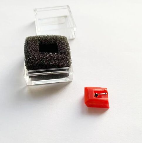 Cartridge Elliptical Diamond Replacement Needle Stylus For -AudioTechnica AT 93, AT 95, AT 3400 C, AT 3410, AT 3412, AT 3450, AT 3452, Fits Akai PC 83, PC 85 LP Vinyl Phonograph Turntable Accessories in Saudi Arabia