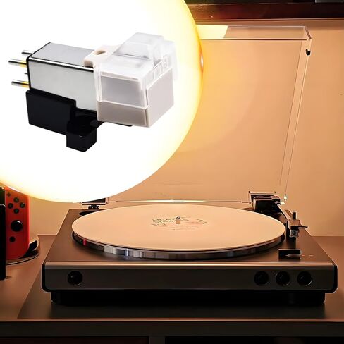 Moving Magnet Cartridge for Vinyl Record Player, AT-3600L MM Turntable Cartridge, Record Player Accessories, High-Fidelity Audio Phonograph Cartridge Stylus Replacement in Saudi Arabia