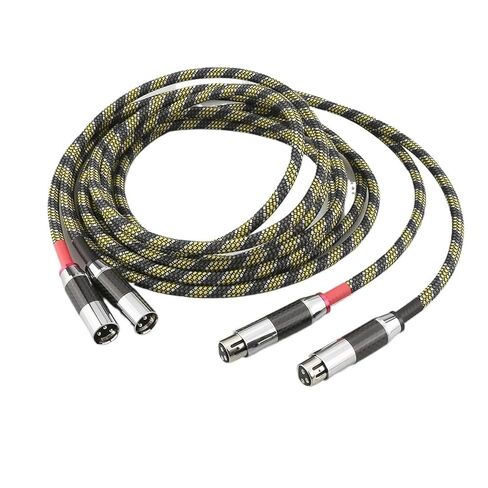 كابلات توصيل الصوت XLRR مطلية بالفضة، كابل توصيل XLRR لمكبر الصوت ومشغل الأقراص المضغوطة Audiophile A10(2m) in Saudi Arabia