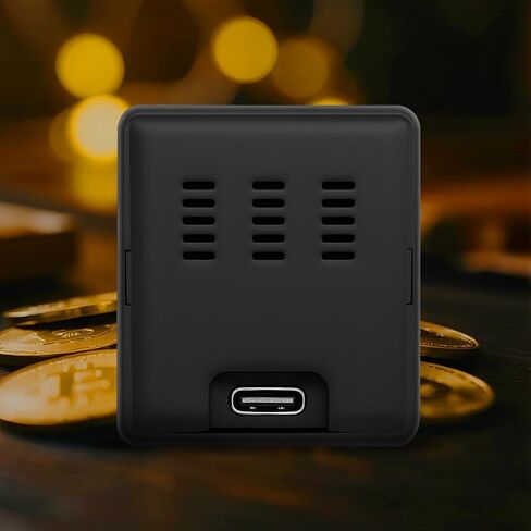 Bit Coin Miner NM-TV Crypto Miner ESP32 TFT Solo Lottery Miner Touchable 1.54 inch Smart Display ESP32 Development Board Lucky Gift Small TV Desktop Clock 1060 KH/s Hashrate, 2000% Win Boost Black in Saudi Arabia