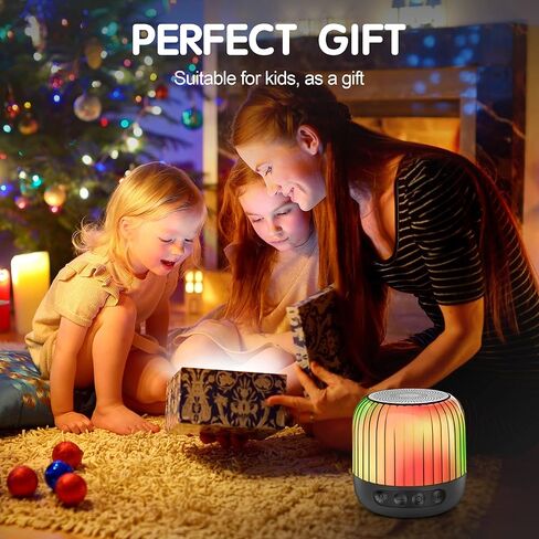 Bluetooth Speaker, Multicolor Changing Bedside Lamp, LED Table Lamp, Built-in Mic, Support TF Card, MP3 Player, Best Gifts for Girls Boys Teens Women Men Friends Christmas in Saudi Arabia
