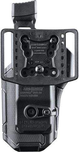 BLACKHAWK Omnivore Multi Fit Non Light Bearing Pistol Case, Right, Black, One Size in Saudi Arabia