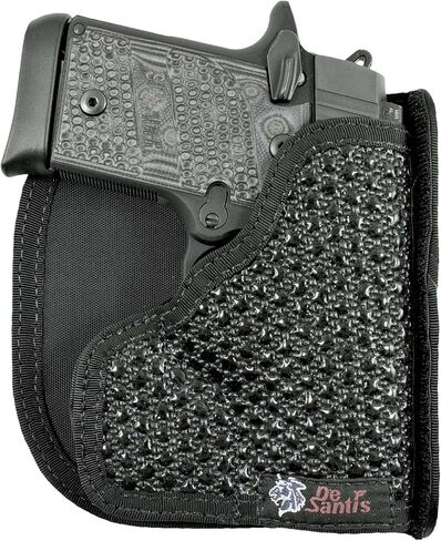 DeSantis Super Fly Pocket Holster for Men and Women - Gun, Pistol, and Revolver Pocket Holsters for Concealed Carry, Soft, Designed for Comfort & Discreet Carry, Ambidextrous in Kuwait