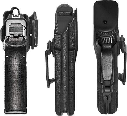 حافظة G26/27/28/33 IWB لليد اليمنى تناسب موديلات Glock 26/28/33(GEN3-5)/G27(GEN3-4) حافظة مسدس وعالمية 9 مم/.357 Sig/.40 حامل مزدوج للمكدس IWB/OWB حافظة مخفية للحمل in Saudi Arabia