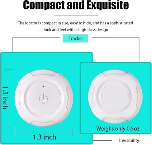 جهاز تعقب GPS للمركبات، بدون رسوم شهرية بدون اشتراك، جهاز تعقب GPS مغناطيسي صغير مخفي في الوقت الحقيقي، جهاز تعقب السيارة للسيارات والأطفال والحيوانات الأليفة وكبار السن، متوافق مع Android وiOS in Kuwait