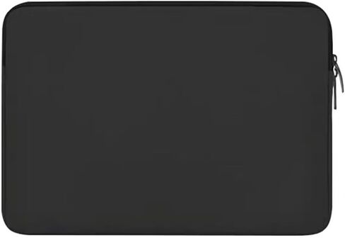 15.6-inch laptop bag with durable shock-absorbing zipper protective cover compatible with ASUS, Lenovo, Dell, HP, Acer laptop protective bags, black in Saudi Arabia