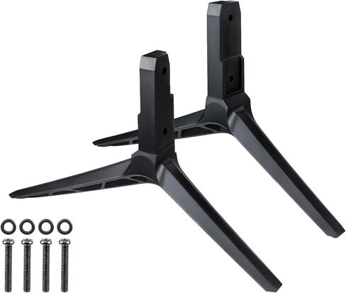 أرجل حامل تلفزيون SOULWIT لـ Vizio 50 بوصة فئة D50X-G9/V505-G9/V505-H9/M506X-H9، حامل سطح الطاولة بدون تمايل، متوافق مع VESA، يتضمن براغي - أسود in Saudi Arabia