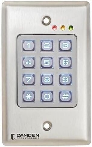 CM-120WV2 Weather and Vandal Resistant Tri-Brid Keypad, Stainless Steel in Saudi Arabia