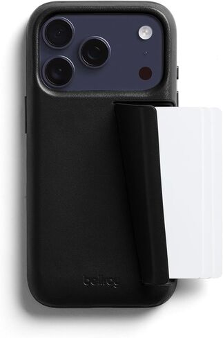 جراب هاتف Bellroy – 3 بطاقات لهاتف iPhone 17 Pro (حافظة iPhone جلدية، محفظة الهاتف) - صدئ in Saudi Arabia