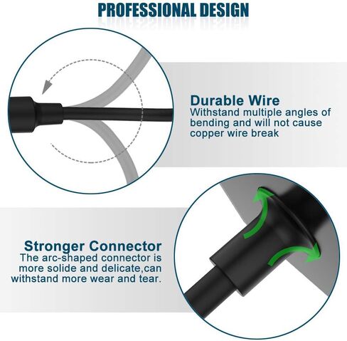 DC 6V Power Adapter for AT&T Vtech S0051V0600040 S005IU0600060 S005IU0600040 U060040D S003GU0600010 SIL LS6115 CL80101 ML17959 CL83207 CL82307 Cordless Phone DC6V Charger (NOT AC6V), 6.6ft Long Cord in Kuwait