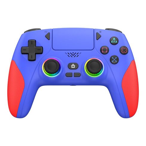 وحدة تحكم لاسلكية IWGAME لجهاز PS-5/PC، وحدة تحكم إضاءة RGB رائعة مع زرين خلفيين تدعم وظائف قابلة للبرمجة/Reamp/Turbo، وعصا التحكم بتأثير Hall ومشغلات Gamapad (أرجواني) in Kuwait