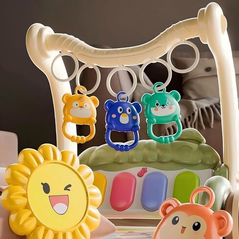 Baby Walker with Tummy Time Mat and Stroller Toys-Sit-to-Stand Walker for Baby Development-Ideal Baby Push Walker and 6-Month-Old Baby Must-Haves-Fun Learning Playtime in Saudi Arabia