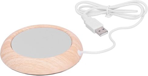 وسادة تسخين تعمل بالطاقة USB، حصيرة أكواب مفرغة، مفرش أكواب دافئ لمشروبات القهوة والشاي والحليب in Kuwait
