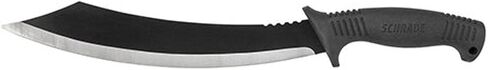 Schrade Delta Class Decimate Parang Full Tang Machete with Stainless Steel Blades and TPR Handles for Outdoor Survival, Camping and Bushcraft in Saudi Arabia