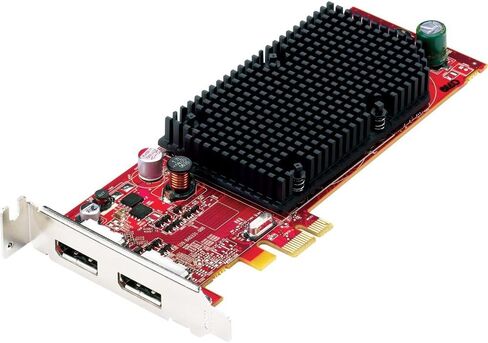 ATI FireMV 2260 PCI-E x1 256MB Low Profile Dual DisplayPort Video Card in Saudi Arabia