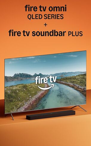 Amazon Fire TV 75" Omni QLED Series (newest model) with Fire TV Soundbar Plus in Saudi Arabia