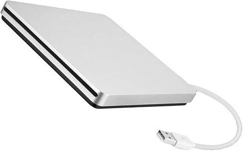 محرك أقراص DVD USB 3.0 خارجي من DOITOOL وموقد أقراص مضغوطة لأجهزة الكمبيوتر المحمول، جهاز إعادة كتابة أقراص DVD المحمولة باللون الرمادي الفضي متوافق مع Windows وأنظمة التشغيل الأخرى، محرك أقراص ضوئي للبيانات الخارجية in Saudi Arabia