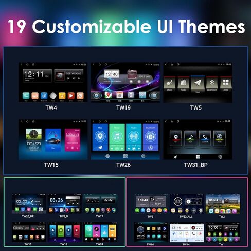 9 بوصة 64 جيجا بايت لاسلكي CarPlay Android Auto Car Stereo، Double Din HD شاشة تعمل باللمس، بلوتوث 5.4، كاميرا احتياطية، GPS، مناسب لجميع السيارات (64G) in Kuwait