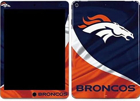غلاف Skinit للكمبيوتر اللوحي متوافق مع iPad 10.2in (2021) - تصميم مرخص رسميًا من NFL Denver Broncos in Saudi Arabia