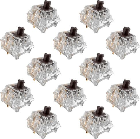 Zhouwang Keyboard Clickers for 3D Prints,72 Pcs Blue Clicky Switches Kit in Kuwait
