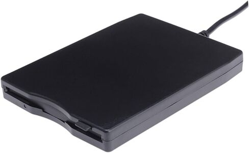 Vaguelly External USB Floppy Disk Drive Portable Diskette Data Transfer Device for Lightweight Design for Travel Easy Compatibility in Saudi Arabia