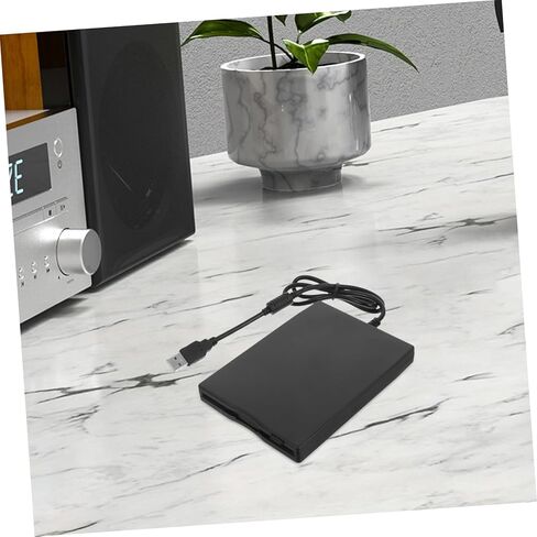 محرك الأقراص المرنة NUOBESTY للكمبيوتر المحمول، بطاقة تحكم محرك USB خارجي، سهلة الاستخدام وخفيفة الوزن in Saudi Arabia