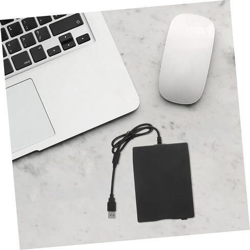 محرك قارئ القرص المرن TEHAUX لأجهزة الكمبيوتر المحمول USB محرك الأقراص المرنة المحمول سهل الاستخدام متوافق مع Me Xp in Saudi Arabia