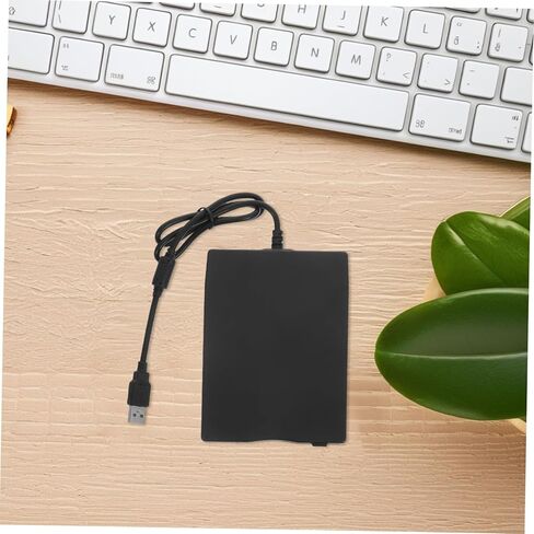 محرك قارئ القرص المرن TEHAUX لأجهزة الكمبيوتر المحمول USB محرك الأقراص المرنة المحمول سهل الاستخدام متوافق مع Me Xp in Saudi Arabia