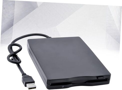 USB 2.0 محرك الأقراص المرنة الخارجية المحمولة 3.5 بوصة محرك القرص المرن لأجهزة الكمبيوتر المحمول معدل نقل البيانات العالي متوافق in Kuwait