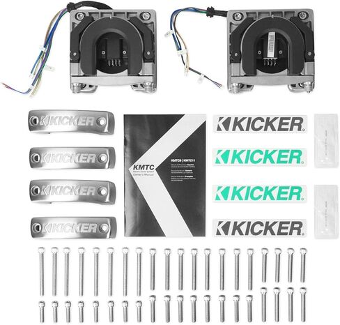 مكبرات صوت Kicker KMTC11 HLCD مقاس 11 بوصة + 6 مكبرات صوت LED مقاس 8 بوصة + مضخم صوت ذو 8 قنوات in Saudi Arabia