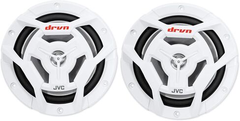 (4) JVC CS-DR6201MW 6.5" 600 Watt 2-Way Coaxial Marine Waterproof Boat Speakers in Saudi Arabia