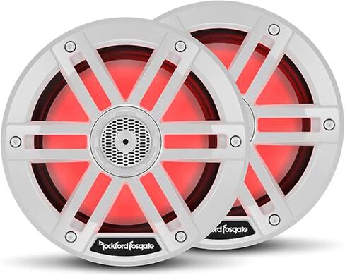 Rockford Fosgate - Two Pairs of M1-65 6.5" Marine Full Range Speakers with M5-800X4 Marine Amplifier in Saudi Arabia