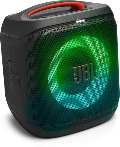 JBL PartyBox Encore Essential 2 - مكبر صوت محمول للحفلات يعمل بالبطارية مع تعزيز صوت AI، ما يصل إلى 15 ساعة من وقت التشغيل، IPX4 Splash Proof، واتصال متعدد السماعات من Auracast (أسود) (متجدد) in Saudi Arabia