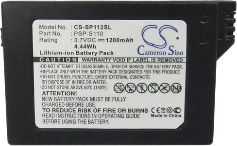 VI VINTRONS Battery for Sony Lite, PSP 2th, PSP-2000, PSP-3000, PSP-3004, Silm, in Saudi Arabia