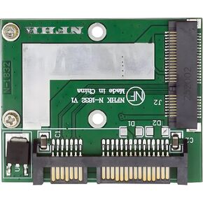 Slim Type 50Pin mSATA 3050 SSD 5x3cm to 2.5" SATA 3.0 22Pin Disk Adapter 6Gbps PCBA in Saudi Arabia
