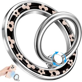 حامل حلقة الهاتف المغناطيسي متوافق مع MagSafe - قبضة الهاتف الخليوي المغناطيس القابل للإزالة قبضة حلقة الإصبع تصميم لطيف جرلي Kawaii لفون 17 برو ماكس 16 15 14 13 12 سلسلة الرمال المتحركة in Kuwait