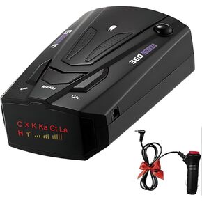 Speed Sentinel Laser/Radar Detector for Cars with Long Range Detection,City & Highway Modes Detectors,Mute Memory,VG-2 Immunity False Alert Filtering,Real Time Voice Alert Speed,LED Display in Kuwait
