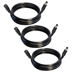 DC Power Extension Cable, 5.5mm x 2.5mm, 3.3FT, 3-Pack in Saudi Arabia