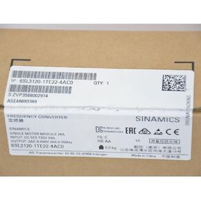 معجل 6SL3120-1TE22-4AC0 جديد ومختوم في الصندوق 6SL31201TE224AC0 ضمان لمدة سنة واحدة 6SL3120-1TE22-4AC0 سريع in Kuwait